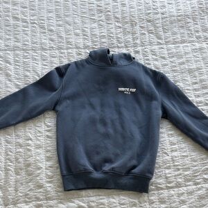 White Fox Boutique Navy Sweatshirt